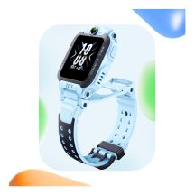 imoo Z7 3,3 cm (1.3") TFT Cyfrowy 240 x 240 px Ekran dotykowy 4G Niebieski Wi-Fi GPS
