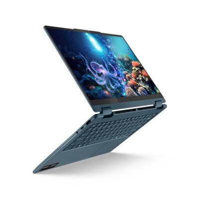 15. Lenovo Yoga 7 2-in-1 14AKP10 Ryzen AI 5 340 14.0"WUXGA Touch OLED 400nits Glossy 60Hz 16GB LPDDR5-6400 SSD512 Radeon 840M Graphics Cam 5.0MP 70Wh Win11 Tidal Teal