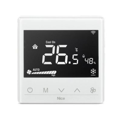Termostat do sterowania temperaturą Nice Fan2-Control White