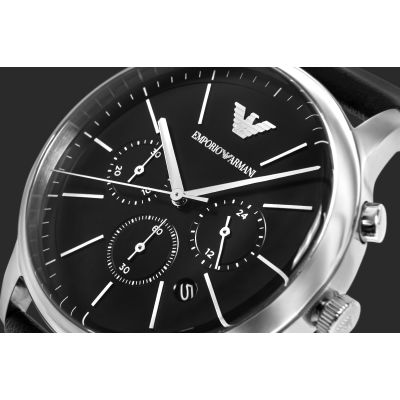 4. Zegarek Męski EMPORIO ARMANI Minimalist Chronograph AR11774 + BOX