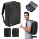 12. NANORS PLECAK / TORBA NA LAPTOPA PLECAK / TORBA NA LAPTOPA NANORS, 15,6", CZARNY, 43*30*10 , WODOODPORNY RS203 B