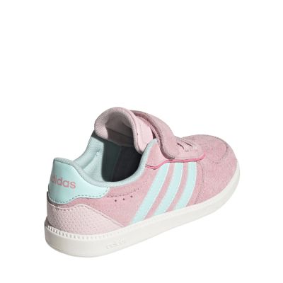 3. Buty dla dzieci adidas Breaknet Sleek różowo-miętowe JS0136