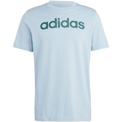 8. Koszulka  adidas Essentials Single Jersey Linear Embroidered Logo Tee M IJ8651