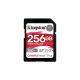 4. KINGSTON SDXC Canvas 256GB React Plus UHS-II 280R/150W U3 V60 for Full HD/4K
