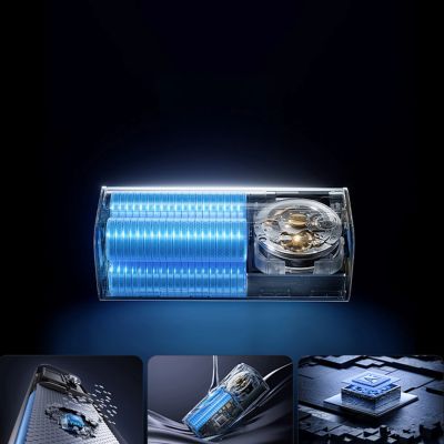 6. Powerbank Baseus EnerGeek GR11 10000mAh 100W ze zwijanym kablem - szary