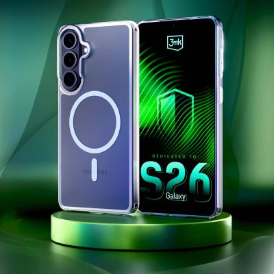 12. Etui 3mk Armor MagCase na Samsung Galaxy S26 Pro - przezroczyste