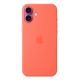 4. Silikonowe etui Apple iPhone 16 Plus z MagSafe - Tangerine