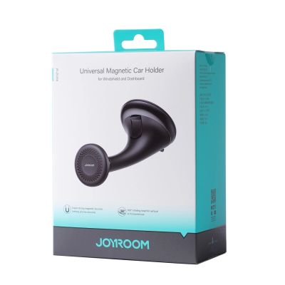 5. Uchwyt magnetyczny samochodowy Joyroom JR-ZS356 uniwersalny do telefonu na kokpit / szybę - czarny