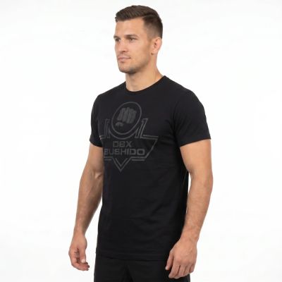 6. T-shirt męski Koszulka czarna bawełniana DBX Bushido