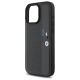 6. Etui BMW M Perforated Tricolor Detail Line na iPhone 16 Pro Max - ciemnoszare