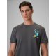 4. T-shirt regular z nadrukiem męski 4F 4FRSS26TTSHM4301-22S
