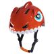 Kask rowerowy dziecięcy Wozinsky motyw dinozaur 52-56 cm - czerwony