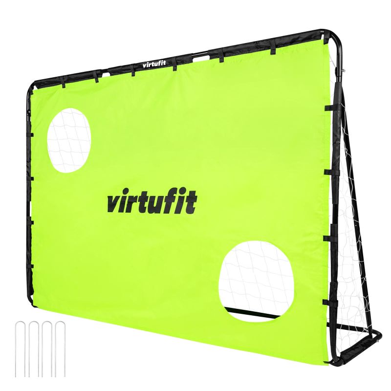17. VIRTUFIT BRAMKA PIŁKARSKA Z MATĄ DO STRZELANIA - 215 X 150 CM