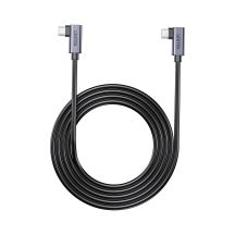UNITEK KABEL USB-C KĄTOWY 90°/90° PD 100W M/M 0,5M