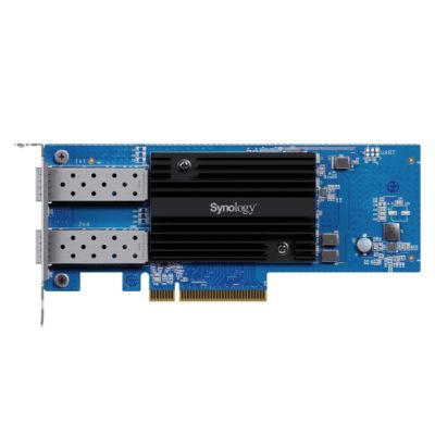 Synology E25G30-F2  2x25GbE SFP28, PCIe 3.0 x8, Low Profile and Full Height