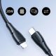 8. Kabel Joyroom Surpass Series A11 Lightning / USB-C 20W 1.2 m - czarny