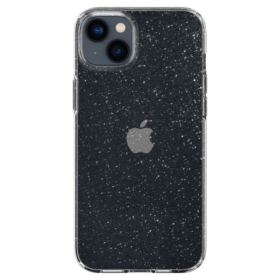 2. Etui Spigen Liquid Crystal na iPhone 14 Plus - przezroczysto-brokatowe
