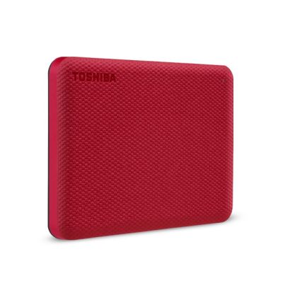Toshiba Canvio Advance zewnętrzny dysk twarde 4 TB 2.5" USB Typu-A 2.0/3.2 Gen 1 (3.1 Gen 1) Czerwony