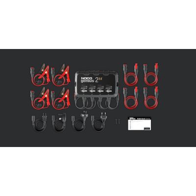 4. GENIUS2X4 8A 4-Bank Battery Charger