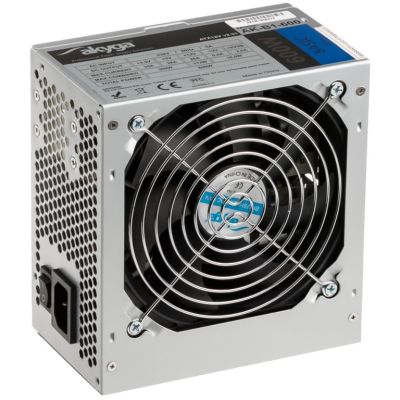 6. Zasilacz Akyga Basic AK-B1-600 (600 W; Pasywne; 120 mm)