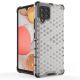 6. Honeycomb etui pancerny pokrowiec z żelową ramką Samsung Galaxy A42 5G zielony
