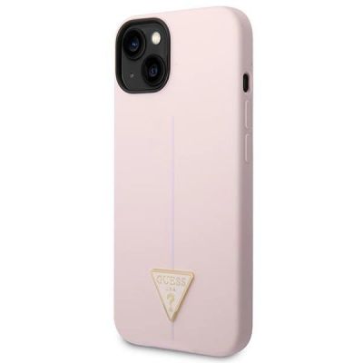 2. Etui Guess Silicone Triangle na iPhone 14 6,1" - fioletowe