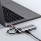 11. Baseus Metal Gleam 5w1 wielofunkcyjny HUB USB Typ C - USB Typ C Power Delivery 100 W / HDMI 4K 30 Hz / 3x USB 3.2 Gen 1 Szary (CAHUB-CX0G)
