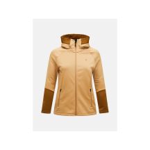 Bluza PEAK PERFORMANCE W Rider Essentials Zip Hood brązowy