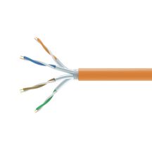 Wyposażenie Instalacyjne Kablowe Cat7 Simplx S/FTP DCA 500.00m pomarańczowy LSZH