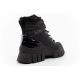 4. Lee Cooper buty zimowe damskie czarne botki ocieplane trzewiki