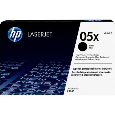2. Toner HP czarny HP 05X, HP05X=CE505X, 6500 str.