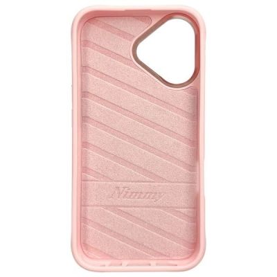 6. Etui Nimmy Big Eyed Pet 2.0 Cat na iPhone 16 - różowe