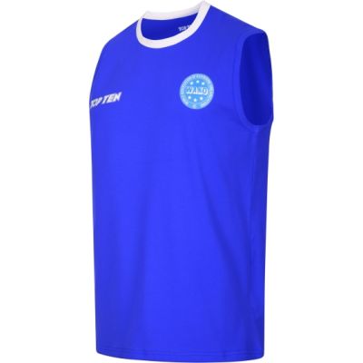 4. Koszulka bez rękawów do kick lightu TOP TEN "BASIC" (WAKO APPROVED)