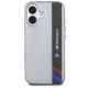 3. Etui BMW Motosport IML Vertical Stripe na iPhone 16 Plus - szare