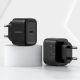 8. Ugreen ładowarka sieciowa USB Typ C 25W Power Delivery + kabel USB Typ C 2m czarny (50581)