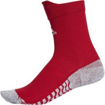 Skarpety adidas Alphaskin Traxion Crew Ultralight czerwone CV7678