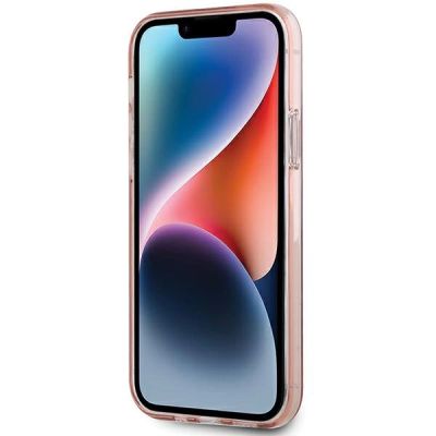 4. Etui Karl Lagerfeld IML Choupette MagSafe na iPhone 12/12 Pro - różowe