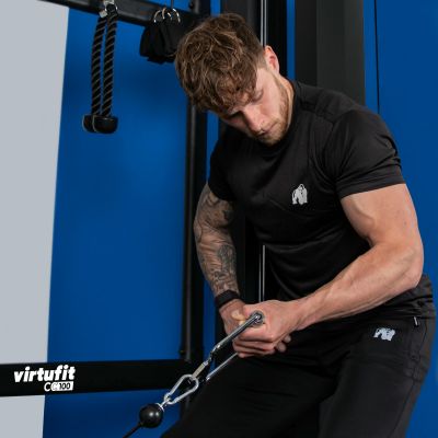 14. VIRTUFIT CC100 CABLE CROSSOVER - PODWÓJNY REGULOWANY WYCIĄG - TRENAŻER FUNKCJONALNY