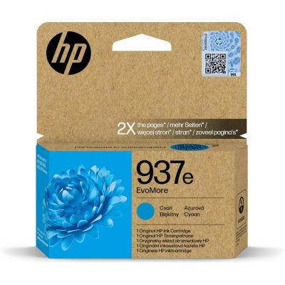 HP 937E EVOMORE CYAN/EN/DE/PL/CZ INK CARTRIDGE