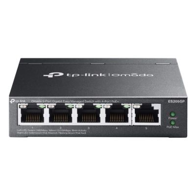 6. Switch TP-Link ES205GP Omada Easy Managed