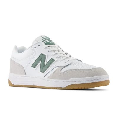 10. Buty Klasyczne męskie New Balance 480 Lifestyle white (BB480LXB)