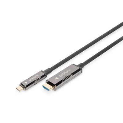 Digitus Adapter kablowy typu AOC 4K z USB typu C na HDMI