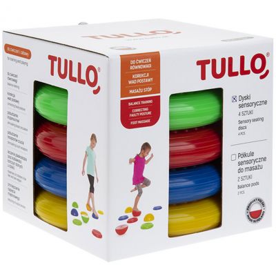 2. Dyski sensoryczne 4 szt. Tullo 457