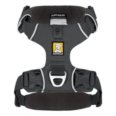 4. Ruffwear 30503-042M szelki dla psów / kotów M Szary Nylon, Poliester Pies Nierozciągliwa uprząż