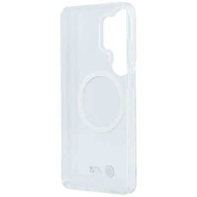 7. Etui BMW IML Shockproof Metal Logo MagSafe na Samsung Galaxy S26 Ultra - przezroczyste