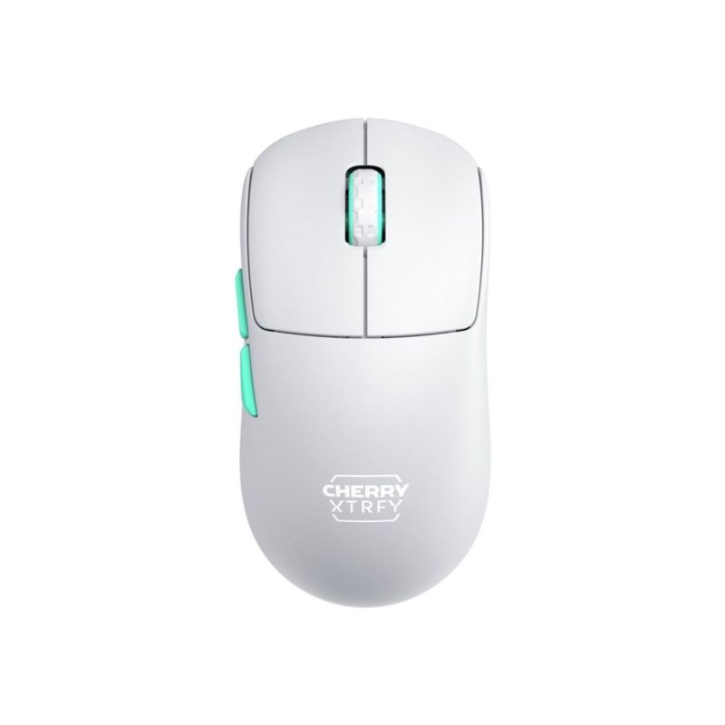9. Bezprzewodowa, BIAŁA mysz CHERRY XTRFY M68