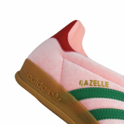 8. Buty damskie Adidas Gazelle Indoor W Pink Velvet Różowe - JI2713