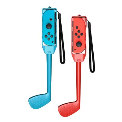 6. Pakiet akcesoriów rodzinnych 10 w 1 do gry Nintendo Switch Sports - zestaw czerwony i niebieski