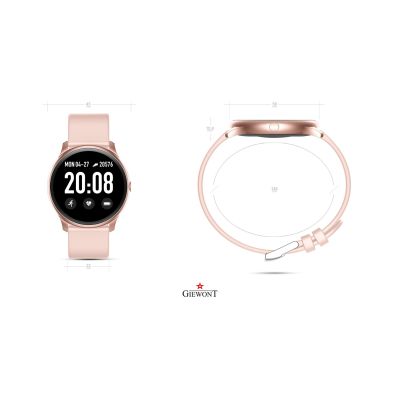 11. Smartwatch GIEWONT GW100-5 Różowy