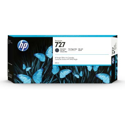 3. HP Czarny matowy wkład atramentowy 727 DesignJet 300 ml